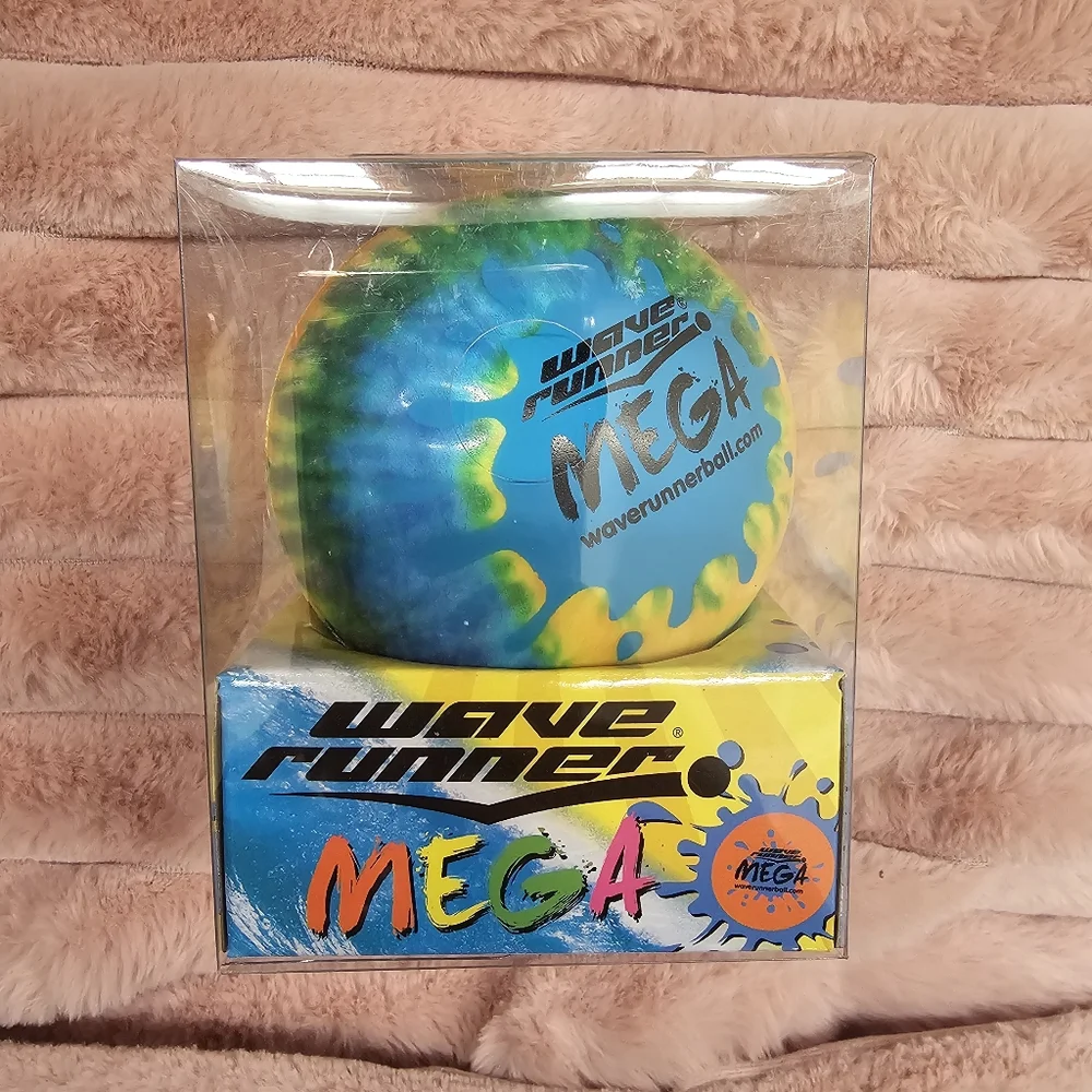 New WaveRunner #1 Mega Water Skipping Ball x4 Assorted Balls